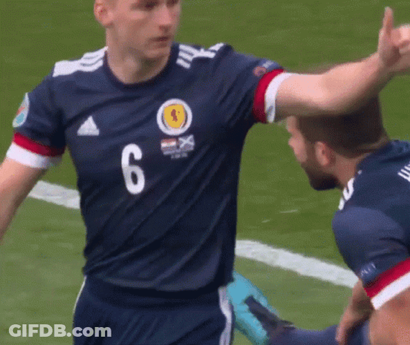 Kramer Giddy Up Kieran Tierney Thumbs Up GIF