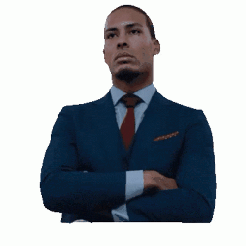 Kramer Giddy Up Virgil Van Dijk Smirking GIF