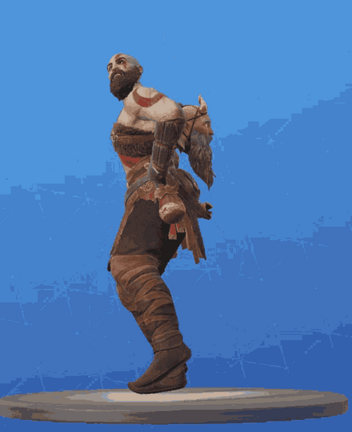 Kratos God Of War Gangnam Style GIF
