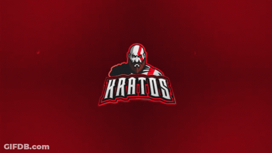Kratos God Of War Logo GIF