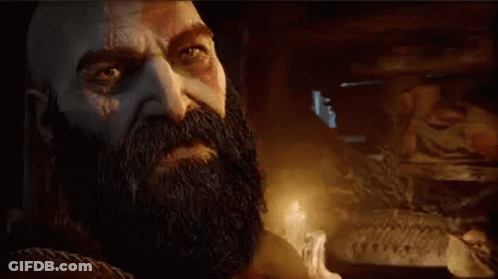 Kratos God Of War Ragnarok GIF
