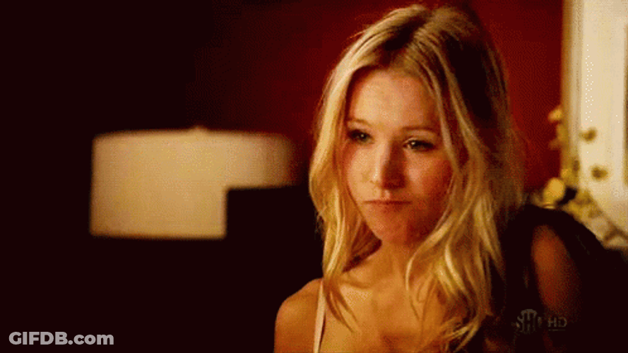 Kristen Bell Cute Look GIF