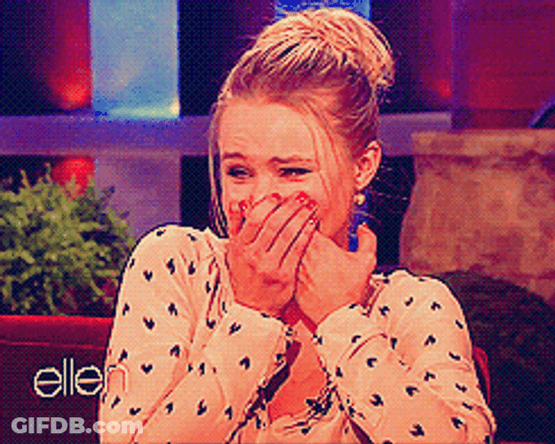 Kristen Bell Emotional Happy Crying GIF