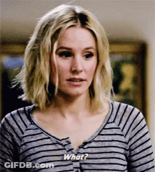 Kristen Bell Saying What GIF