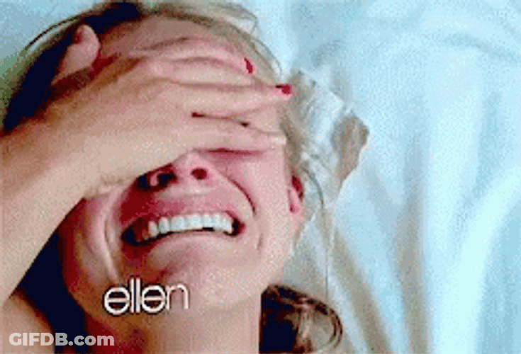 Kristen Bell Sobbing In Bed GIF