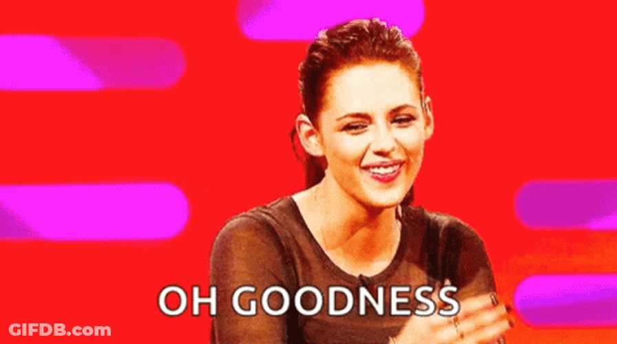 Kristen Stewart Facepalm Oh Goodness GIF