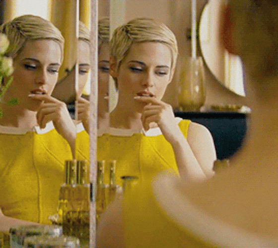 Kristen Stewart Lustful Eyes GIF