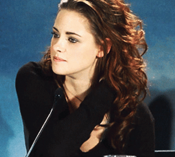 Kristen Stewart Scrubbing Back GIF