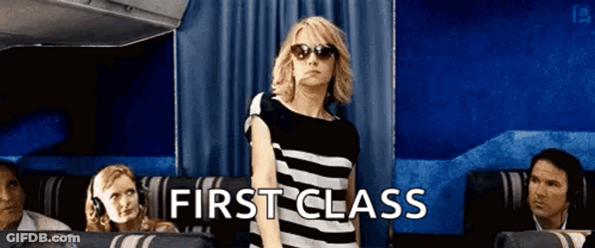 Kristen Wig First Class GIF