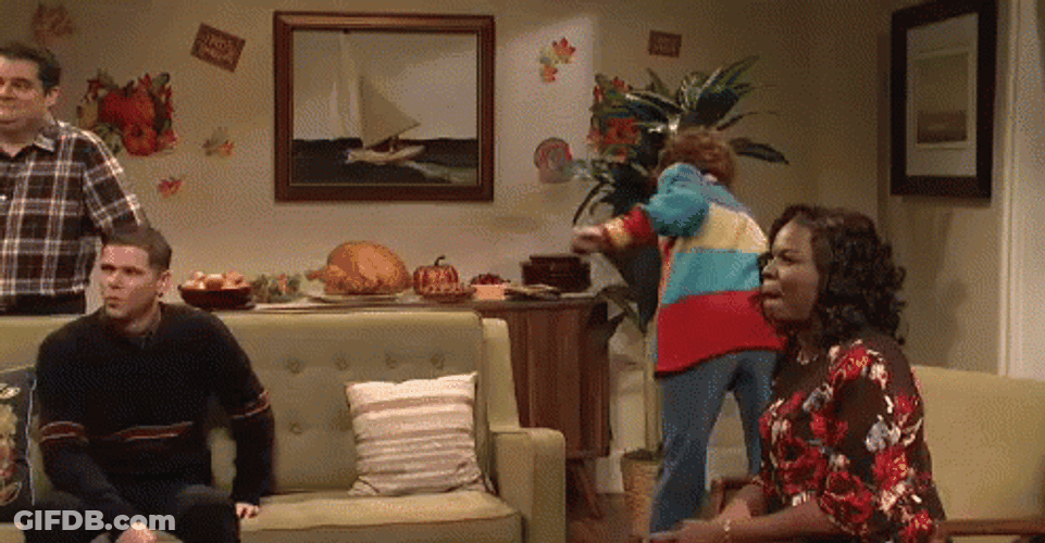 Kristen Wiig Colorful Sweater Weather Snl GIF