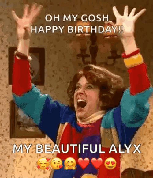 Kristen Wiig Funny Happy Birthday Meme GIF