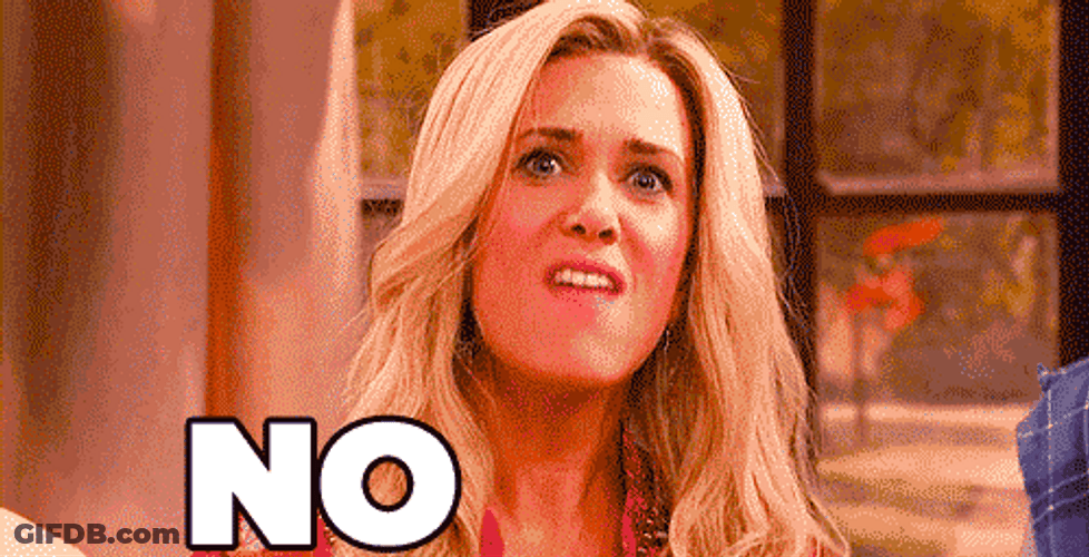 Kristen Wiig No Way Wow GIF