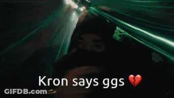 Kron Says Ggs With Broken Heart GIF