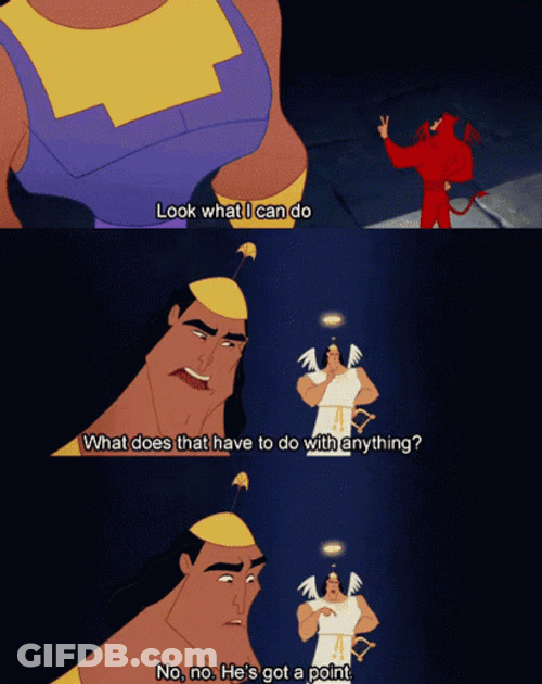 Kronk Bad Side And Good Side GIF