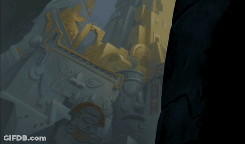Kronk Hiding Bag GIF