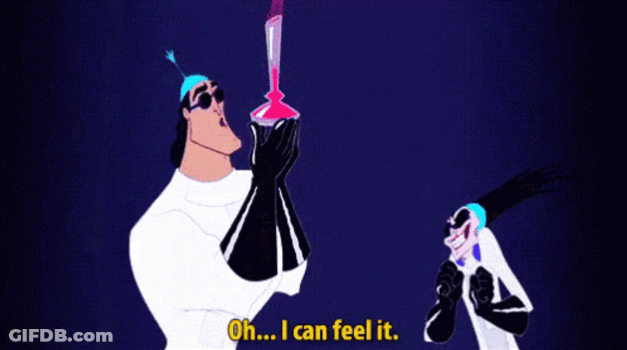 Kronk Oh I Can Feel It GIF