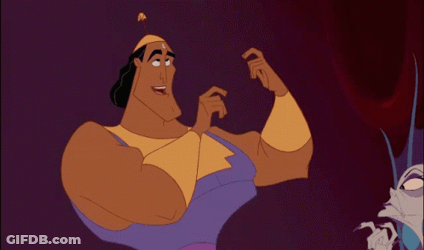 Kronk Slap Himself GIF