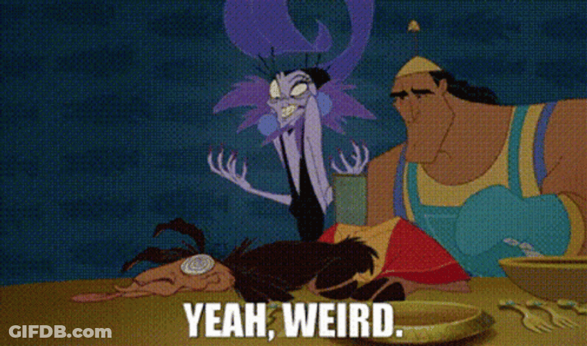 Kronk Yeah Weird GIF