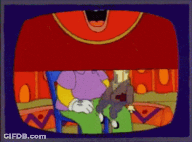 Krusty The Clown Show GIF