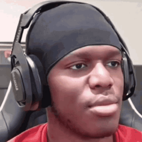 KSI Trying Not To Laugh GIF