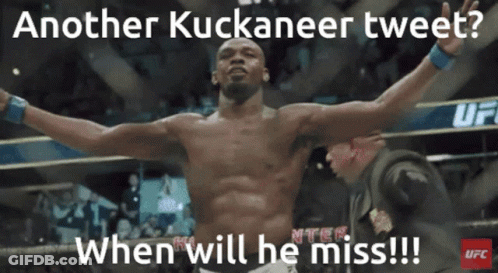 Kuckaneer Tweet When Will He Miss GIF