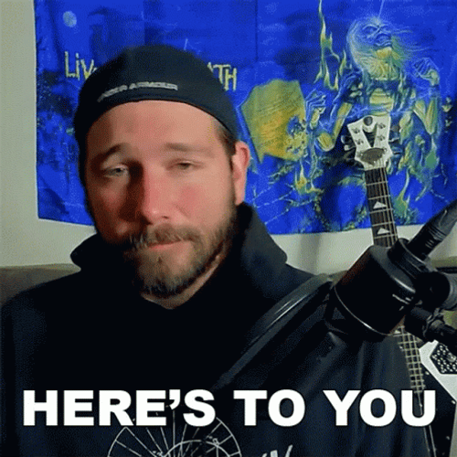 Kudos Man Heres To You GIF