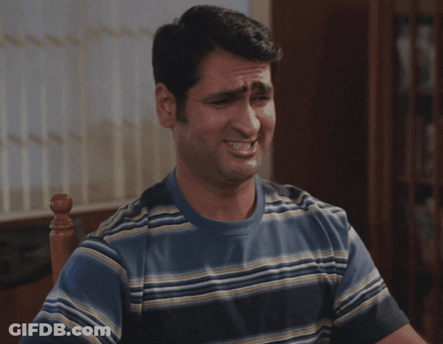 Kumail Nanjiani Awesome Eyebrows Trick GIF