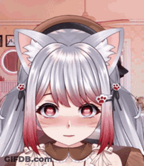 Kumi Himeko Hair Face Shadow Yandere GIF