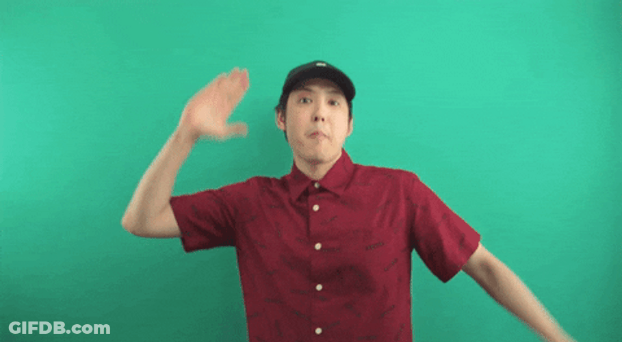 Kung Fu Karate Chop GIF