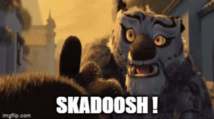 Kung Fu Panda Explosion Scene GIF
