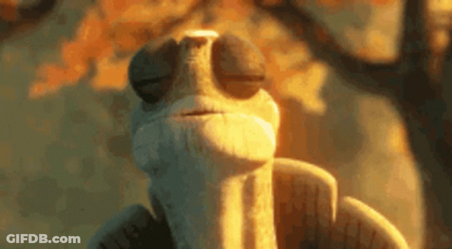 Kung Fu Panda Oogway Feeling Peaceful GIF