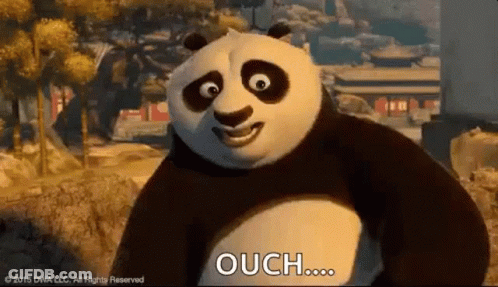 Kung Fu Panda Panda Smiling In Field GIF