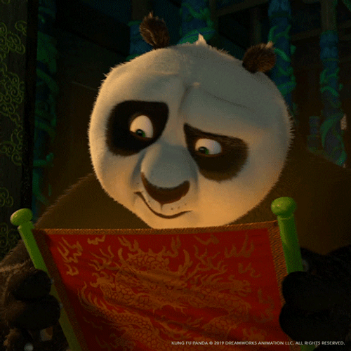 Kung Fu Panda Po Shocked Reaction GIF