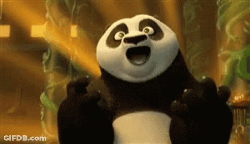 Kung Fu Panda Wow GIF