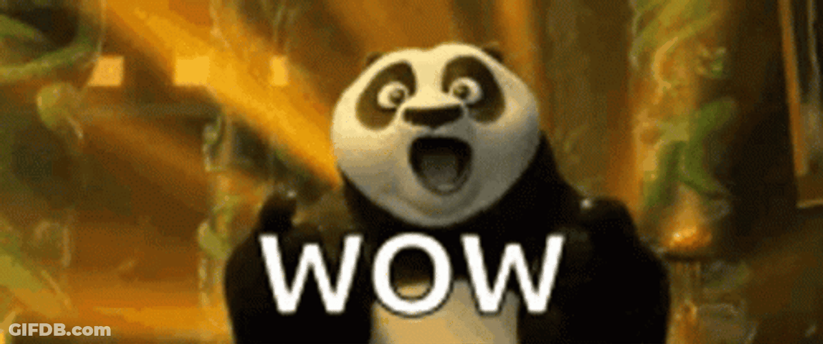 Kung Fu Panda Wow Woooo GIF