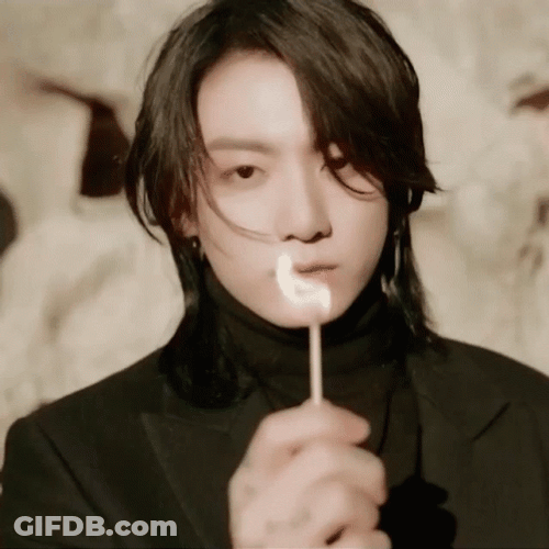 Kungkook Hair On Fire GIF