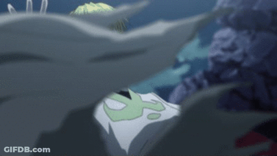 Kurapika Healing With Holy Chain GIF