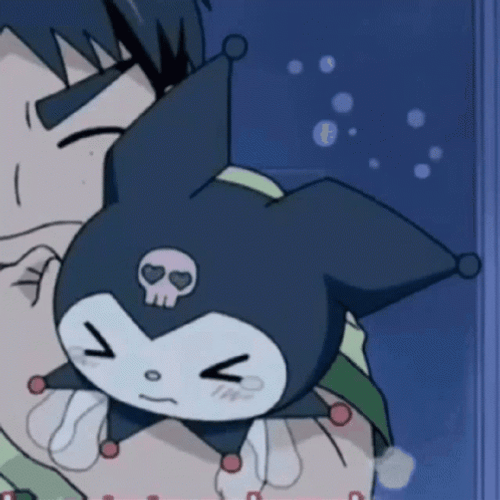 Kuromi Crying GIF