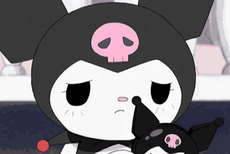 Kuromi Disheartened GIF