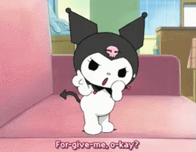 Kuromi Forgive Me Okay GIF