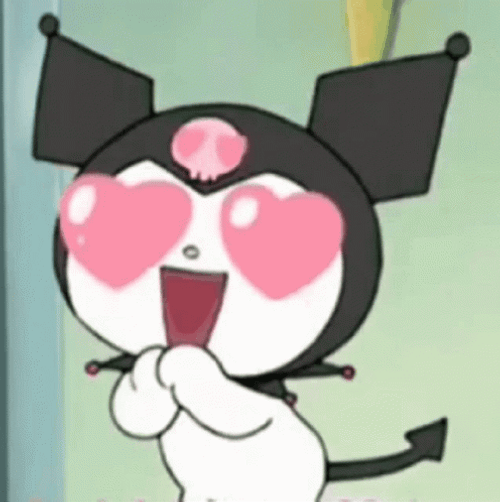 Kuromi In Love GIF