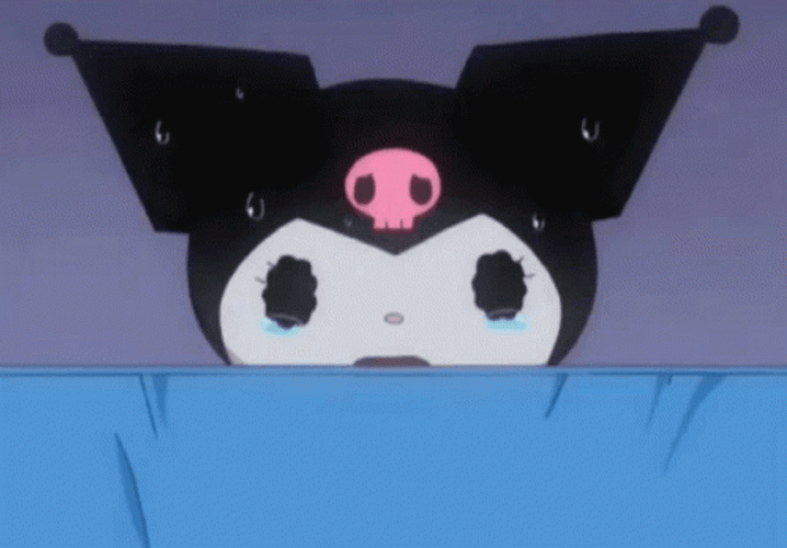 Kuromi Teary Eyes GIF