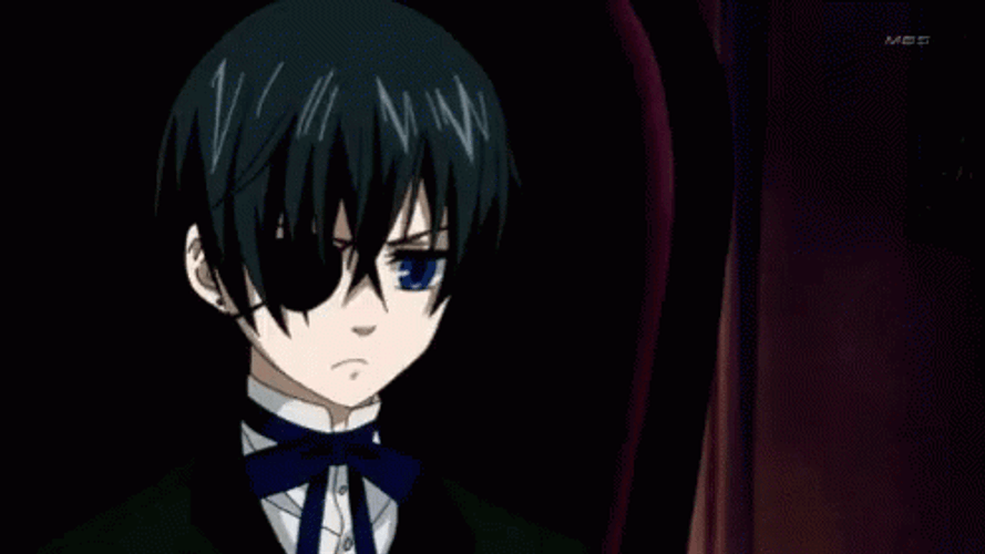 Kuroshitsuji Ciel Phantomhive Eating His Food GIF