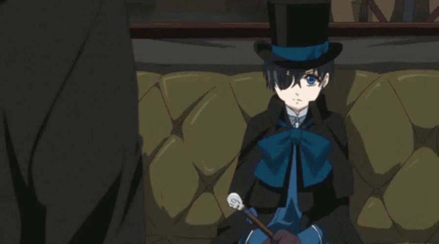Kuroshitsuji Ciel Phantomhive Made A Dog Sound GIF