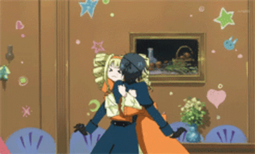Kuroshitsuji Elizabeth Midford Adoring Ciel Phantomhive GIF