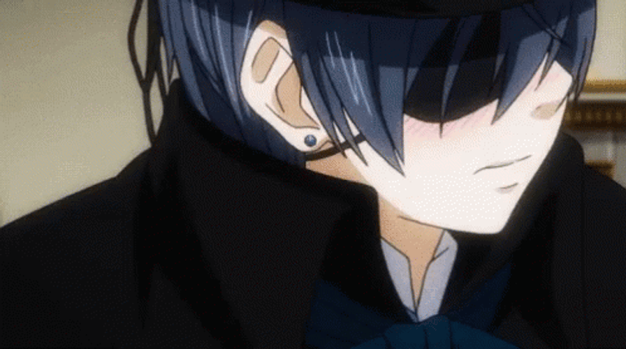 Kuroshitsuji Sick Coughing Ciel Phantomhive GIF