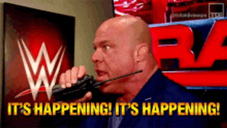 Kurt Angle It's Happening GIF