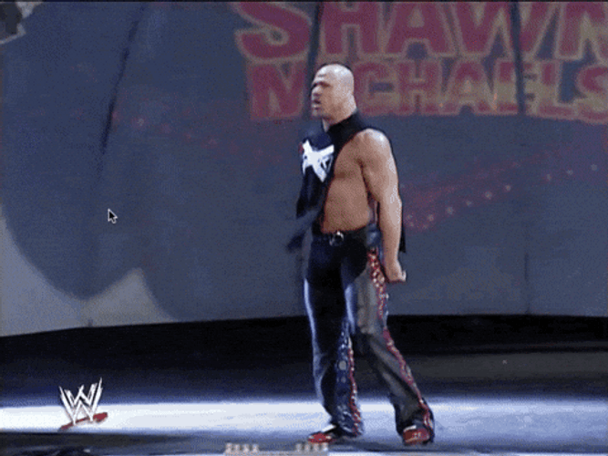 Kurt Angle Playful Dance Meme GIF
