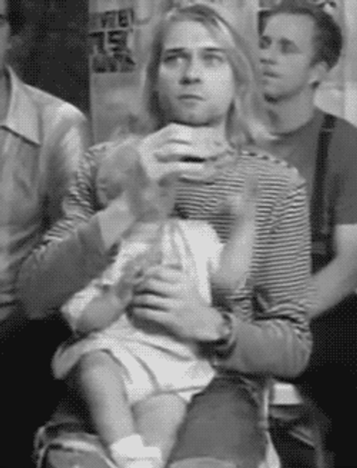 Kurt Cobain Daughter Frances Bean GIF