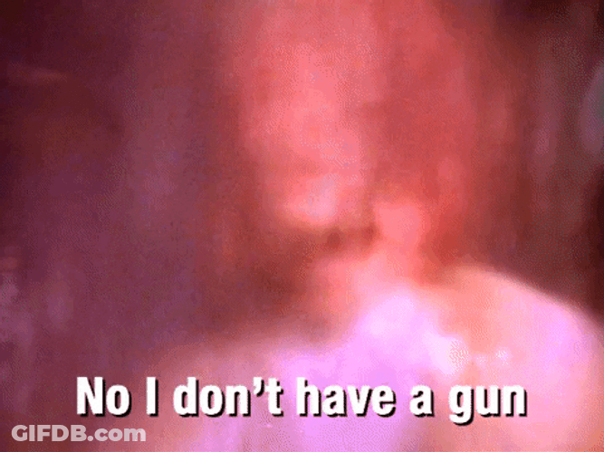 Kurt Cobain I Don't Have A Gun GIF